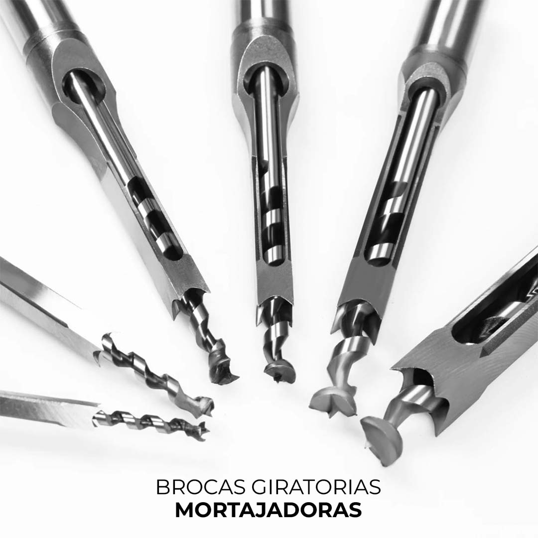 Brocas giratorias Mortajadoras